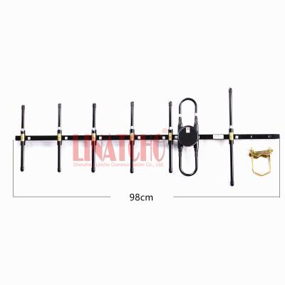 China Detachable directional aluminum yagi 450mhz 433mhz UHF 400-470MHz alloy elements CDMA antenna for sale