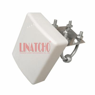 China ABS 2.4GHz MINI White Flat Dicrectional Small WIFI 8DB Indoor Panel Antenna for sale