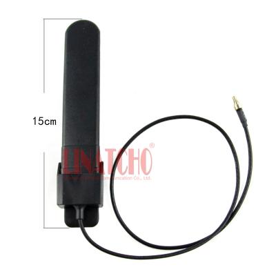 China ABS Aerial GSM UMTS HSPA CDMA 3G Clip Antenna Booster CRC9 Male Plug For Huawei USB Modems for sale