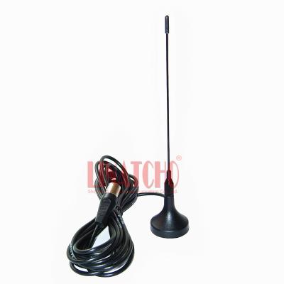 China Portable DVB-T ISDB HDTV ATSC Mobile Indoor Antenna Of Small Suction Cup Plastic Car TV Antenna for sale