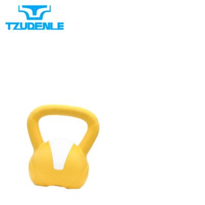 China Universal FACTORY SUPPLY 3 Kg Plastic Resistance Training HDPE Kettlebell Vinyl for sale