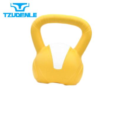 China Universal FACTORY SUPPLY 8 Kg Plastic Resistance Training HDPE Kettlebell Vinyl for sale