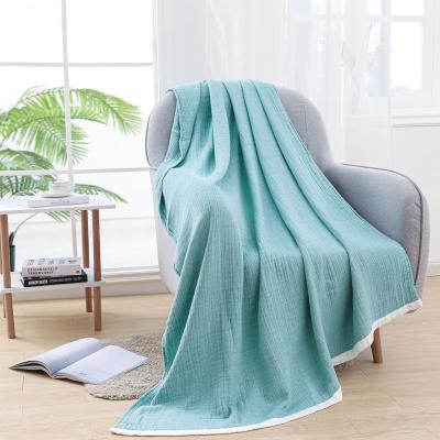 China Factory Wholesale Anti-Static Other Design 100% Cotton 200x230cm Luxury Custom Blanket Waffle Blankets Weigh Blankets For Bed Sofa Throw for sale