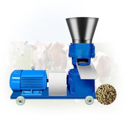 China Farms Popultry Mill Rabbit Poultry Pelletizer Machinery Prices Wooden Hog ​​Pellet Making Machinery For Animal Feed for sale