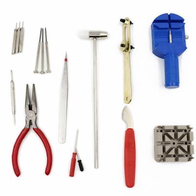 China Watch repair tool set 16pcs wristwatch parts repair tool kit O-Kia-W016 for sale