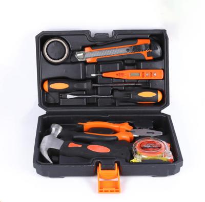 China 9pcs Cheap Household Tool Kit Ferramentas De Mao Of Household Price DIY Tool Kit for sale