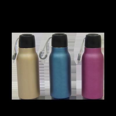 China Durable Portable Double-Wall Stainless Steel Vacuum Insulated Sports Water Bottle Bpa Free Child Frosted Water Bottles for sale