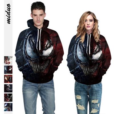 China Pullover Droppshipping Fashion Plus Size Men's Hoodies and Sweatshirts For Women 3D Digital Printing Couples Unisex Hoodies for sale