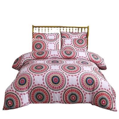 China Wholesale Custom Anti-pilling Style Duvet Cover High Quality Bohemian Bedding Set Include Pillow Case for sale