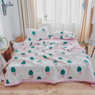 China Spring Home Wholesale Design Manufacturer Polyester Pillow Case Bed Sheet Cool Soft Comforter Bedding Set for sale