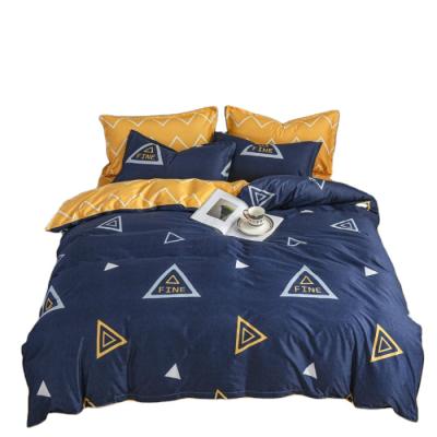 China Best Viable Wholesale Price One Hundred Kinds Printed Yarn Count Polyester Bedding Set 4pcs for sale