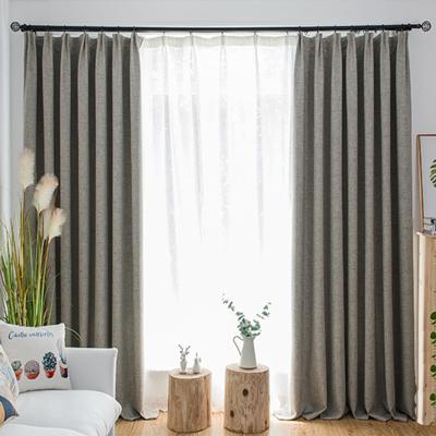 China Wholesale Blackout Curtain Hot Sale Blackout Curtain For Living Room With Insulated And Breathable Effect for sale