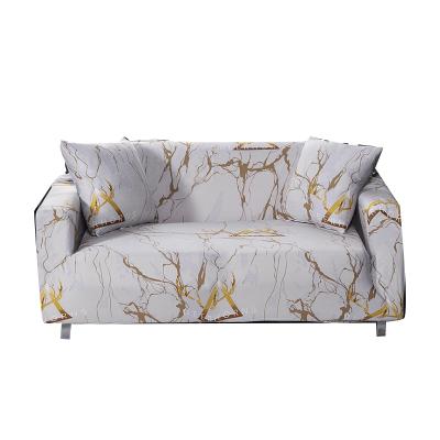 China Wholesale Reusable Home Decoration Printed Floral Single Point 3 Seat Recliner Ready Boat Elastic Stretch Sofa Cover for sale