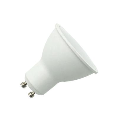 China Traditional LED HIGH QUALITY PLASTIC GU10 WITH ALUMINUM SPOTLIGHT 3W 5W 220-240V for sale