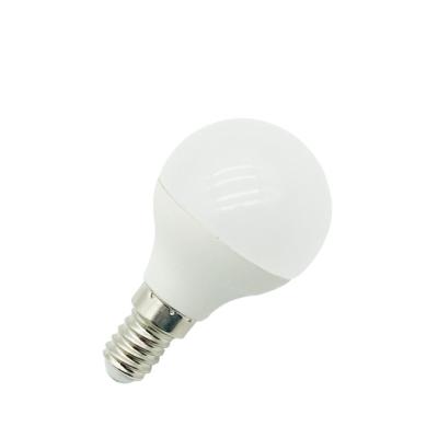 China G45 E14 E27 3W 5W LED LAMP INDOOR HIGH QUALITY PLASTIC WITH ALUMINUM for sale