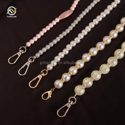 China Eco-Friendly OEM Customized Zinc Alloy Ladies Purse Bag Replacement Accessories Beads Chains for sale