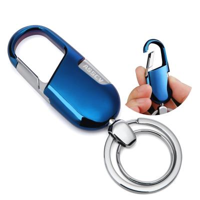 China ASSCV Metal Car Key Chain with (2 Keyrings and Gift Box) Heavy Duty Car Key Chain Holder for Men and Women for sale