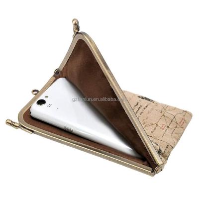 China Evening Clutch Box Clutch Purse Frame Bag Parts Metal Customized Metal Purse Frame For Purse Create Your Unique Purse for sale