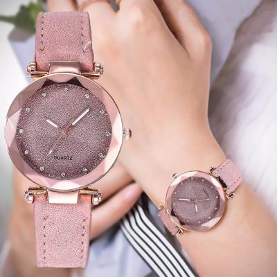 China fashion & Casual Ladies Fashion Rhinestone Korean Rose Gold Quartz Watch Female Watches Belt Watch Women Fashion Clock Watch Women Watches #vk for sale