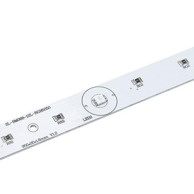 China Custom LANDSCAPE LANDSCAPE SMD 3030 RGB LED Backlight Strip With Lens For Advertising Aluminum Light Box for sale