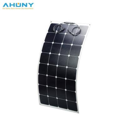 China 12V Mono PV Flexible Solar Panels 100W 105W 120W 150W solar system product energy vendors For RV Boat Camping for sale