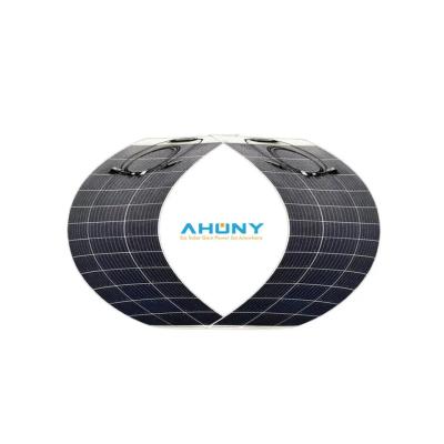 China Waterdicht 100w Flex zonnepaneel Semi-flexibel Off Grid Zonnepanelen Voor RV's Boot Te koop