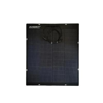 China Ultralichte balkon buigbaar zonnepaneel waterdicht 100w semi-flexibel zonnepaneel Te koop