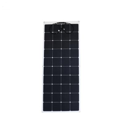 China 160w Sunpower IBC Solar Cells Flexible Solar Flexible Panels Solar 150w PV module For Electric Bike Boat for sale