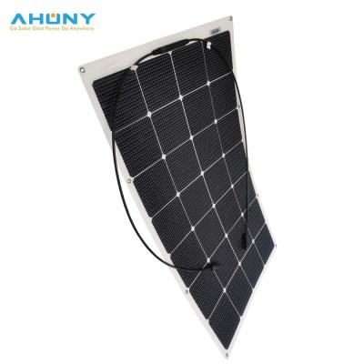 China Solarpower 100W marítimo Flexível Kit de painéis solares painéis de rolamento de células solares uma empresa de conversão de autocaravana 200w 300w à venda