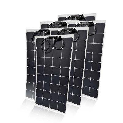 China 240w Semi Flexible solar module sun power solar panel kit supplier solar thin film For Electric Car Sailboat Rv Yacht for sale