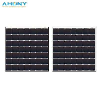 China 180W Square Rigid Solar Panel Mono Photovoltaic Solar Module back contact cell sunpower quality efficiency solar cells for sale