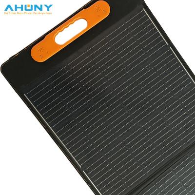 China Mono portable Foldable Solar Charger fold up plastic solar panel panneaux solaire 160w 12v 24v for sale