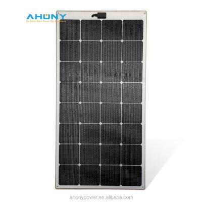 China Rigid Sunpower Bifacial Solar Panel 120w For Marine Riverside Boat Yacht for sale