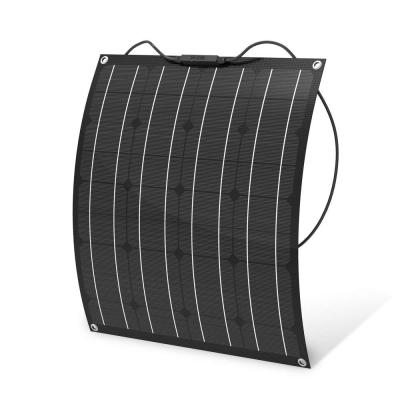 China ETFE 100W 200W 18V Semi-flexible monokristalline Solarzelle für Camping-RV zu verkaufen