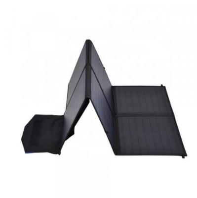 China Foldable 120w Portable Solar Panel photovoltaic Monocrystalline Longi Solar Panel cell Kit supplier For home energy Motorhome for sale