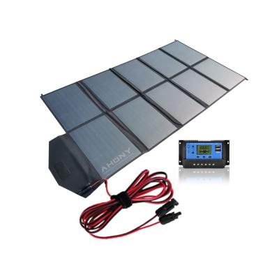 China 250W kleine draagbare zonnepanelen opvouwbare ultralichte zonne deken voor camper Marine generator power station Te koop