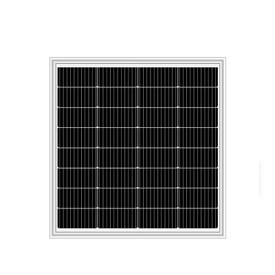 China Schwarz-Weiß-Solarpanel 10w - 80w 100w PV-Modul zum Weiterverkauf Kleines CCTV Mobil IOT Smart Solar System zu verkaufen