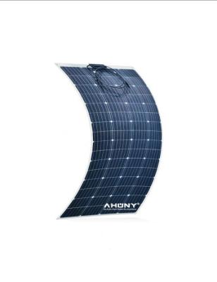 China 22.7% Panel Efficiency 200W 12V Solar Panel For Marine RV Cabin Van Car Lightweight for sale