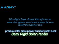 superior marine solar panel solar floor tile nautic pv module rigid solar panel for boat deck yacht