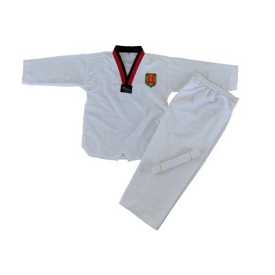 China Spandex / Polyester HOT seller breathable fabric taekwondo uniform kimono  for training and competition Taekwondo Uniform Dobok for sale