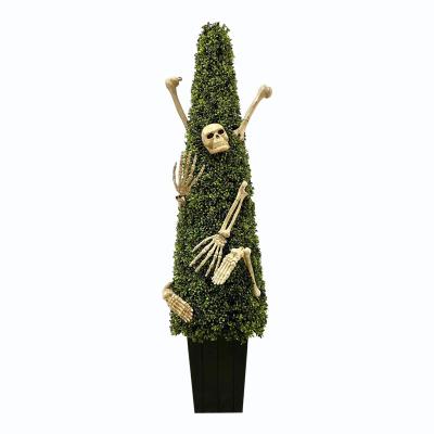 China PPB / PPHM Model Outdoor Decorations Halloween Decor Human Skeleton Halloween Decor Treelike for sale