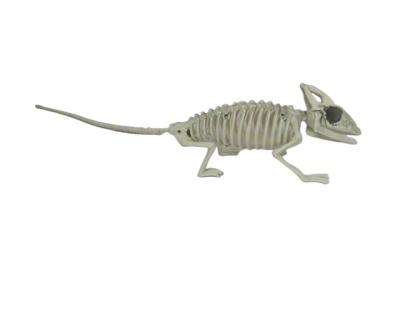 China PPHM/PPB Popular Plastic Mouse Skeleton Teaching Resource Biology Mouse Skeleton Model Plastic Halloween Mouse Animal Skeleton Toys for sale