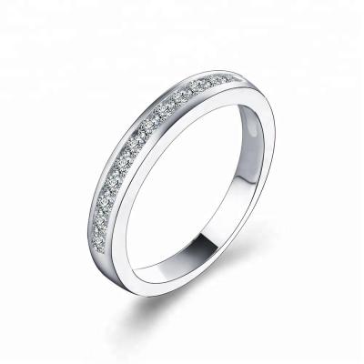 China Sale Wedding Ring 925 Silver Hot Silver Light Wedding Thin Ring Designs for sale