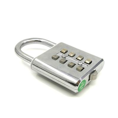 China Factory direct sale zinc alloy button combination lock security digital blind padlock for sale