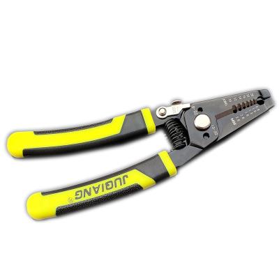 China K Master CRV 8 Muti Function Cable Cutter MULTI FUNCTIONAL Wire Cutting Pliers For 0 75 4mm Wire Stripping Cuts Crimping Soft Black 10 20AWG for sale