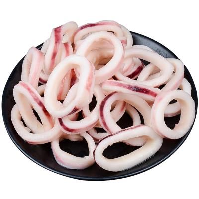 China Giant squid ring skin of illex squid ring todarodes squid nutritious jelly frozen ring black on for sale