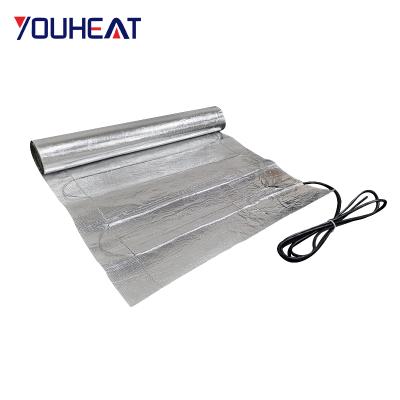 China 12v Modern Aluminum Foil Heater Mat Heater Underfloor Mat Heat Mat for sale