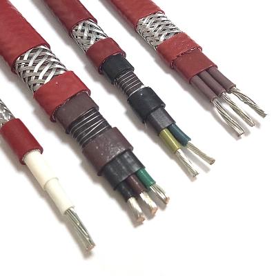 China Modern Constant Wattage Heating Cable Two Core Single Phase Parallel Constant Wattage Heating Cable for sale