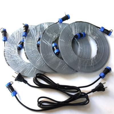 China Hotel Floor Radiant Heating Cable and Cooling with Thermostat PVC Pipe Heater for sale