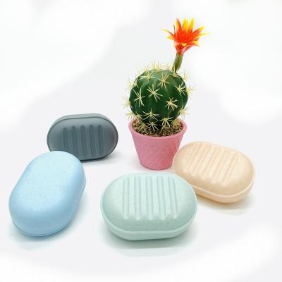 China Sustainable Hot Selling Easy Carry Painting Travel Wash Set Plastic Case For Soap Box for sale